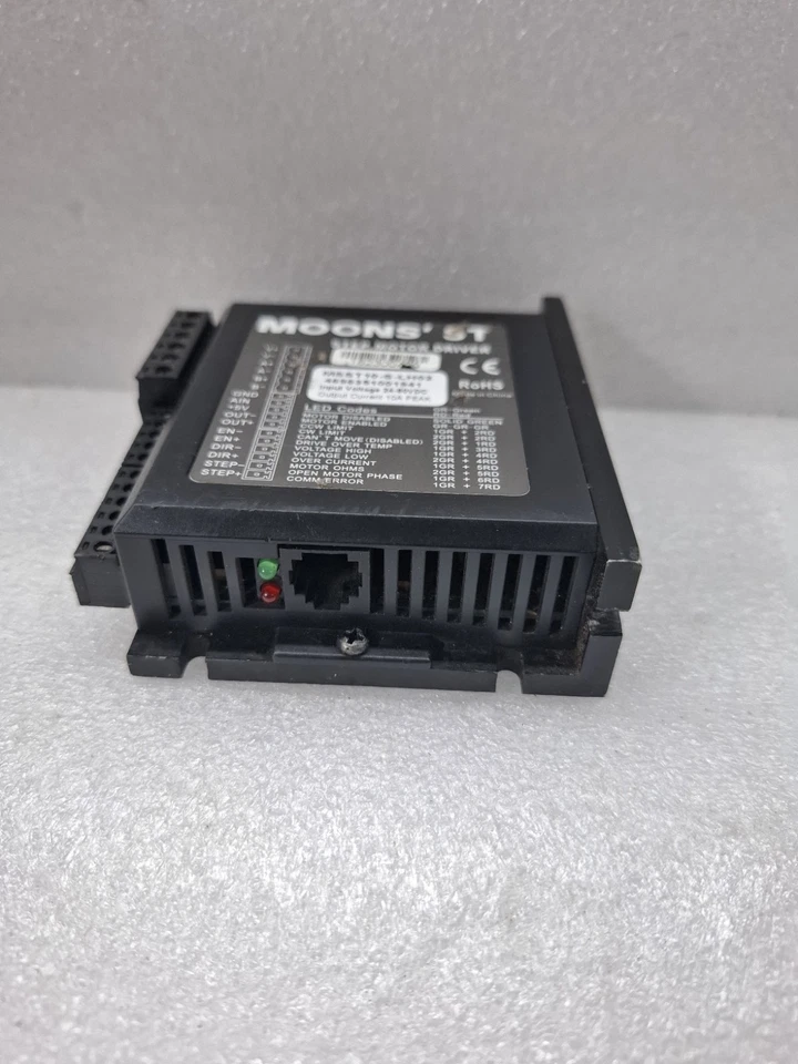 MOONS' ST MSST10-S-LH02 STEP MOTOR DRIVER 24-80VDC